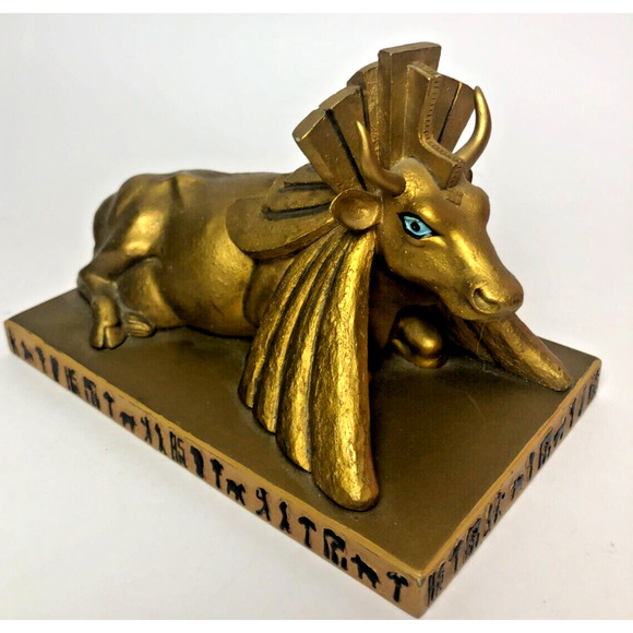 Cow Parade Other - Vintage Cow Parade Item #9140 Egyptian Princess 2001 Westland Giftware Gold